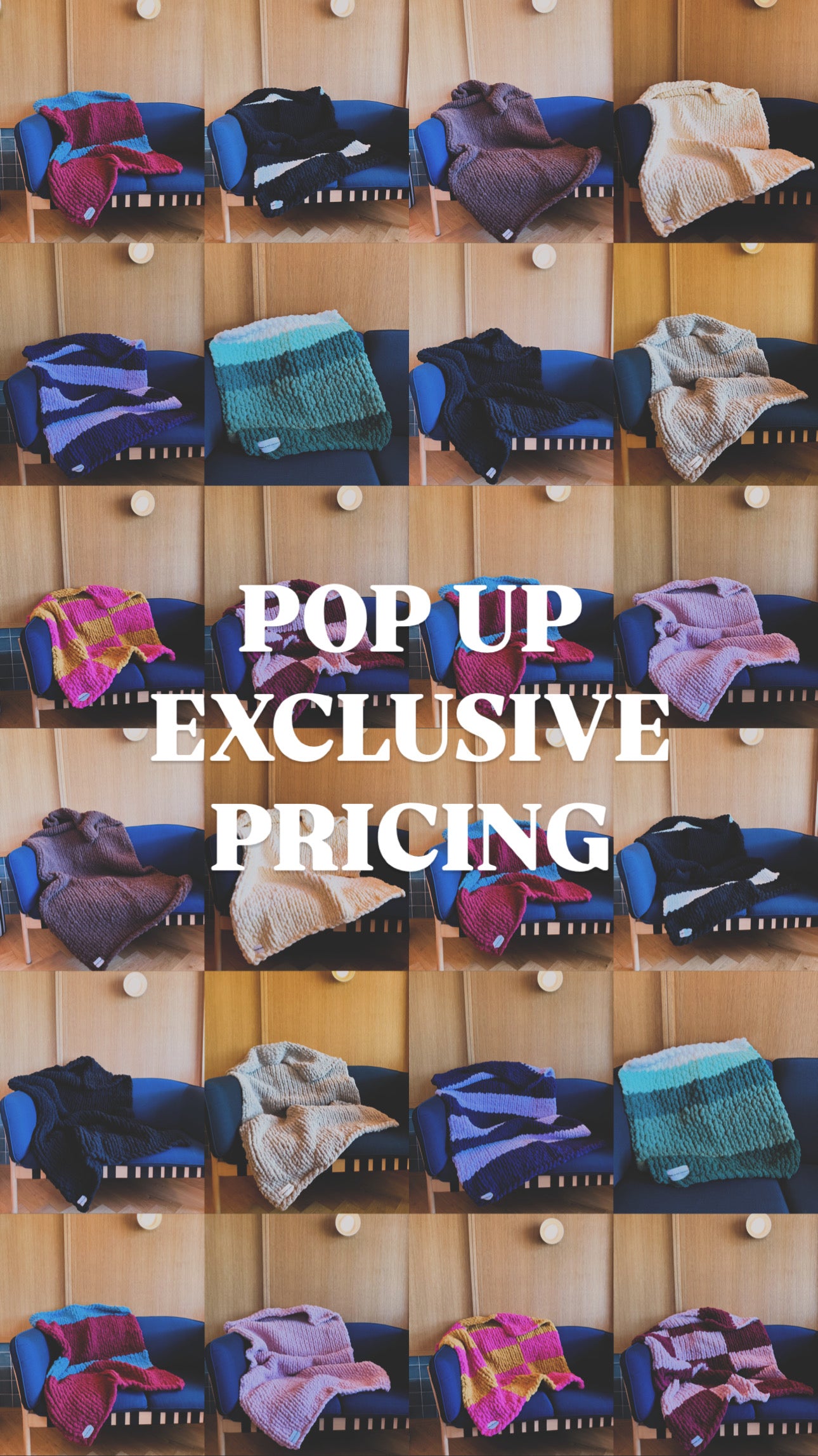 POP UP EXCLUSIVE PRICE BLANKETS